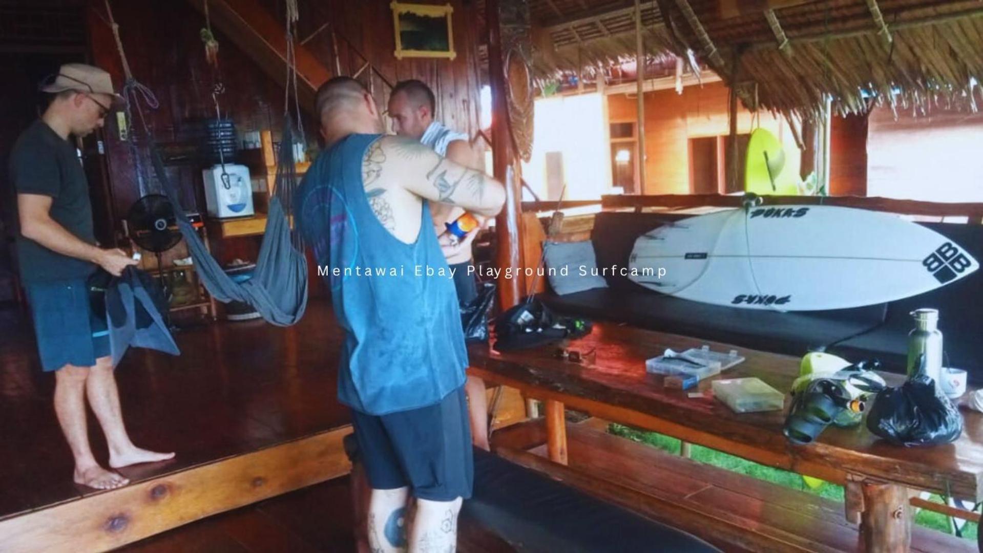 Masokut Mentawai Ebay Playground Surfcampヴィラ エクステリア 写真